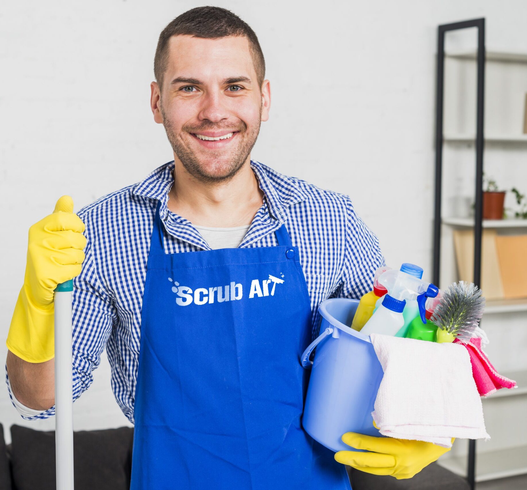Scrub Art Cleaning